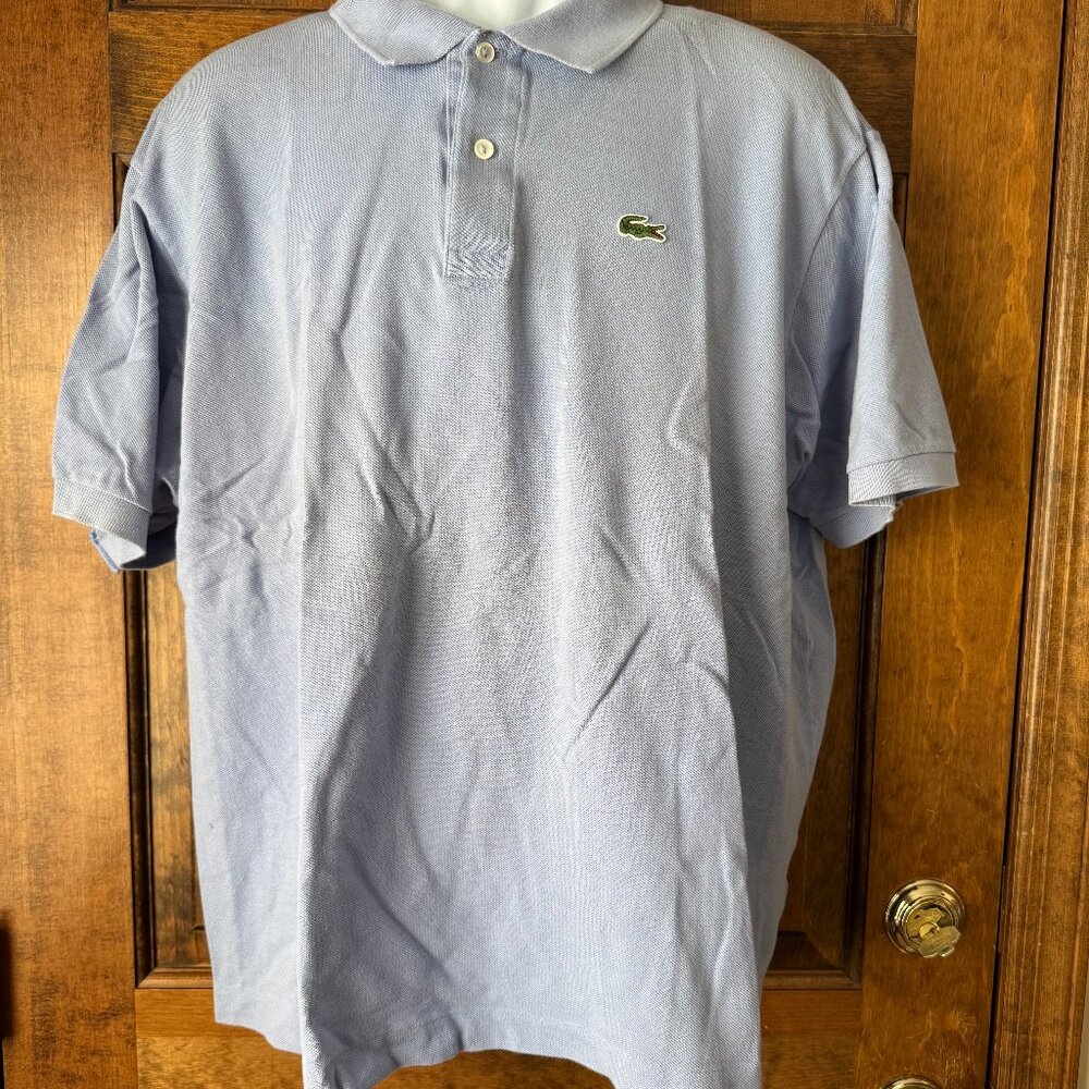 #10 Lacoste Lavender Short Sleeve Polo Shirt Size 8 (3XL)